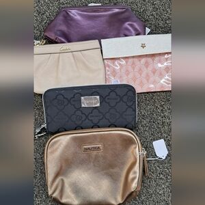 Bundle Of 5 Small Bags/Wristlets